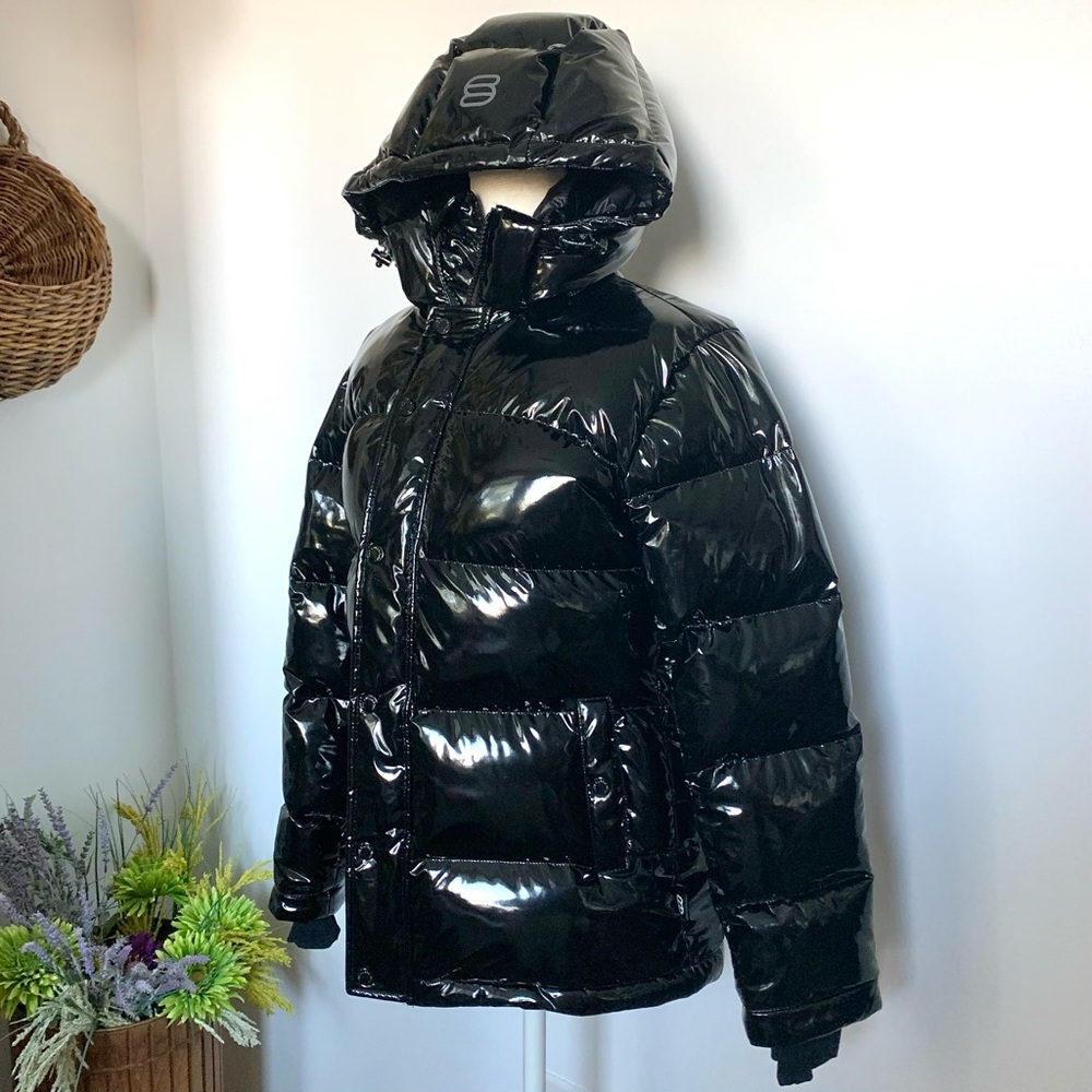 Aritzia Super Puff Jacket Black Lacquer 2XS - XS *